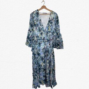 Parker & Rowe Blue Floral dress